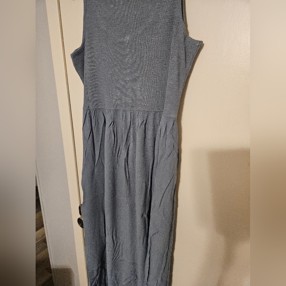 Frye Gray Button Front Dress - Picture 5 of 5